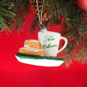 Beignet Plate Ornament