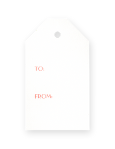 Gift Tags - To From
