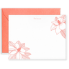 Personalized Magnolia Social Stationery