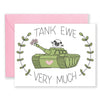 Tank Ewe Greeting Card