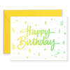 Happy Birthday Ombre Greeting Card