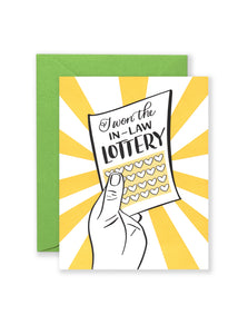 In-Law Lottery Greeting Card