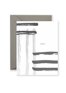 UGH Greeting Card