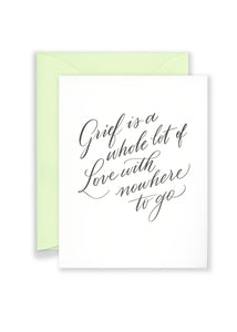 Love With Nowhere To Go Greeting Card