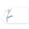 Gift Tags - To From Script