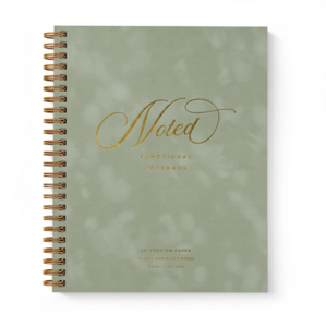 Sage Velvet Notebook