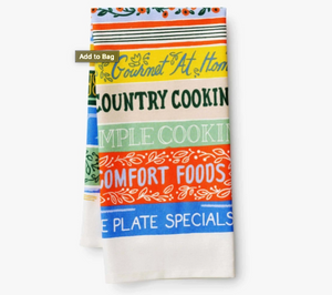 Cookbooks Tea Towel