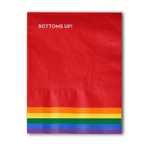 Bottoms Up Cocktail Napkins