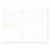 Open Dated Calendar White