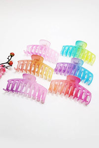 Translucent Hair Claw Clip