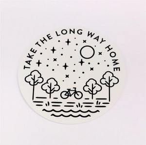 Long Way Home Sticker
