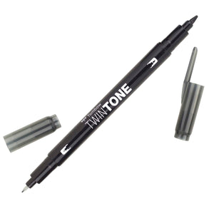 Tombow Black TwinTone Marker