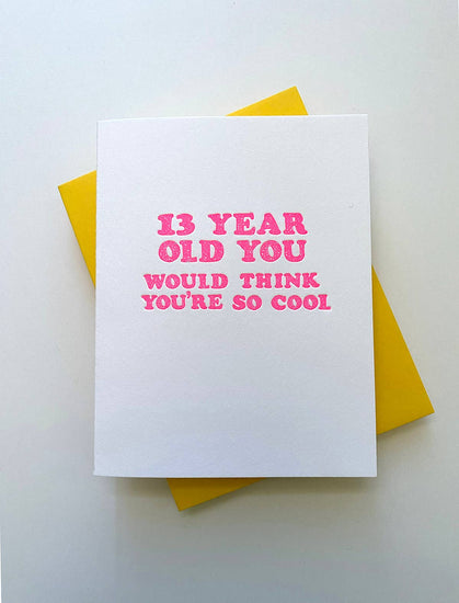 13 year old you - gift for her, mental health, friendship
