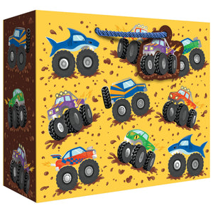 Gift Bags - Large - Monster Trucks