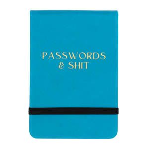 Leatherette Pocket Journal Passwords & Shit