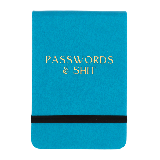 Leatherette Pocket Journal Passwords & Shit