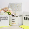 Good Things Come To Those Who Work Their Asses Off - Grad | Congrats - Motivational Card
