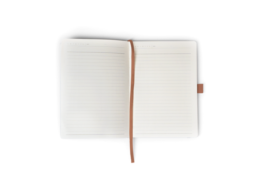 Wild Garden Soft Touch Hardbound Layflat Notebook Journal