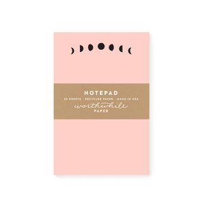 Moon Phases Notepad