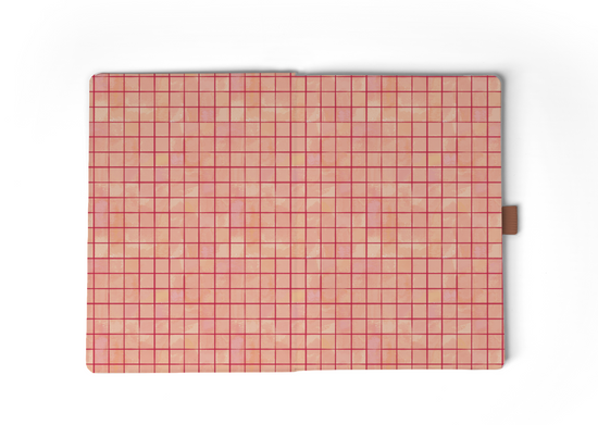 Wild Garden Soft Touch Hardbound Layflat Notebook Journal