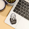 In This Economy? Vinyl Sticker - Art History Munch Scream - Made in USA - Stocking stuffer, Holiday, Gift Guide