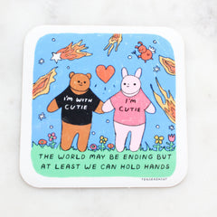 Hold Hands Sticker