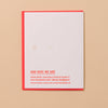 Olive Everything About You Letterpress Food Love Card- Made in USA