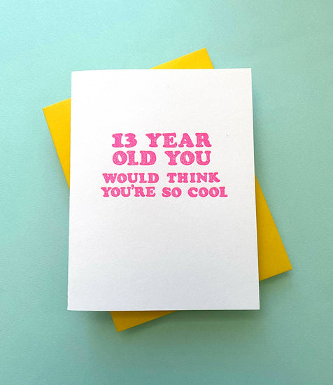 13 year old you - gift for her, mental health, friendship