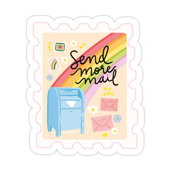 Send More Mail Vinyl Sticker