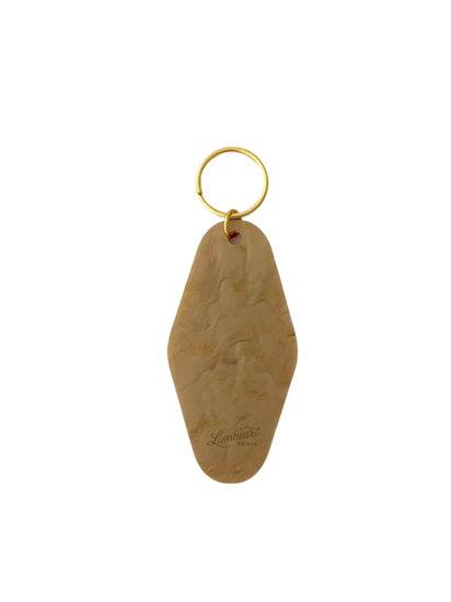 Peace, Love & Gumbo Keychain