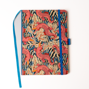 Animal print Soft Touch Hardbound Layflat Notebook Journal