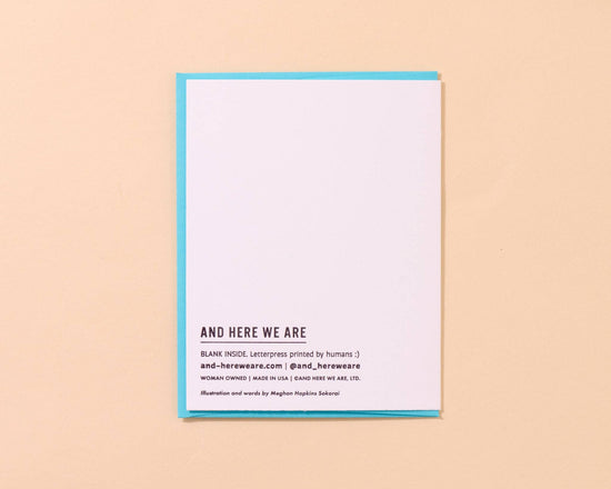 Reel Good (Trout) Letterpress Fish Birthday Card - Made in USA - Spring, Summer Birthday