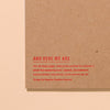 Modern Trendy A5 Spiral Letterpress Notebook— Olive Pattern