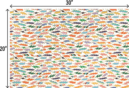 Lightning - Designer Tissue - Printed