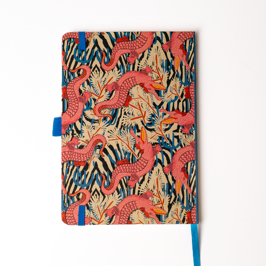 Animal print Soft Touch Hardbound Layflat Notebook Journal