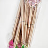 Rose Gold with Colorful Diamond Pen