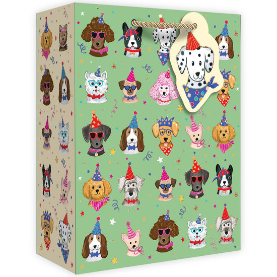 Festive Pups – Gift Bags – Large Tote