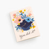Graduation Card "Floral Graduate"