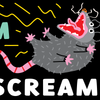 We All Scream Mini Bumper Sticker