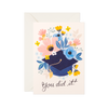 Graduation Card "Floral Graduate"