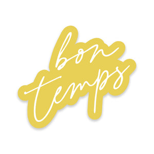 Bon Temps Sticker