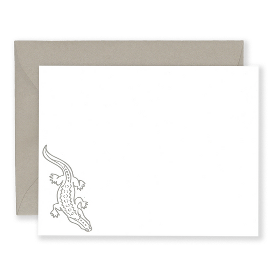 Alligator Stationery Set