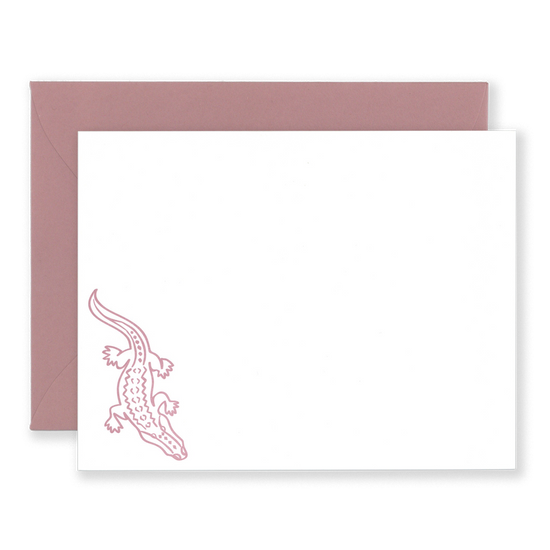 Alligator Stationery Set