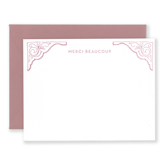 Merci Beaucoup Stationery Set