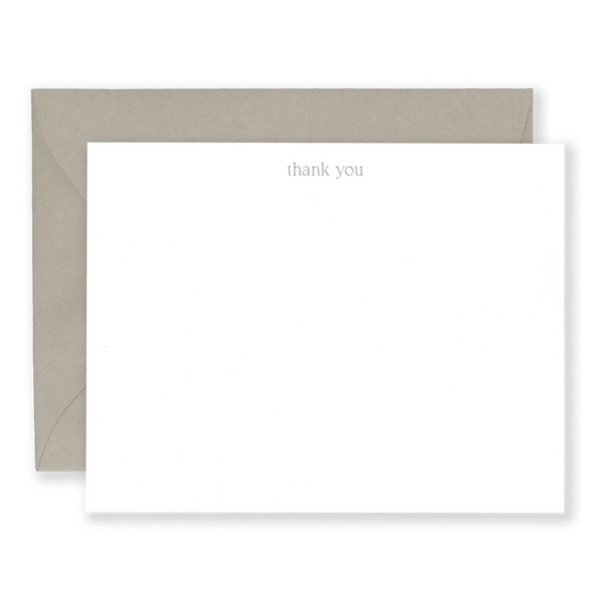 Simple Thank You Stationery Set