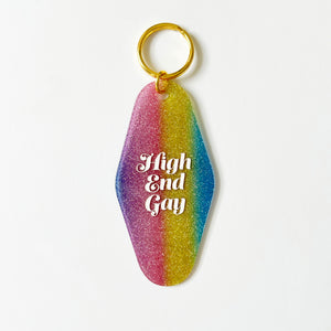 High End Gay Keychain