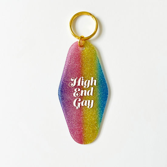 High End Gay Keychain