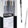 Gelly Roll Moonlight Gray & Opaque set of 5