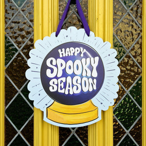Happy Spooky Season Door Hanger