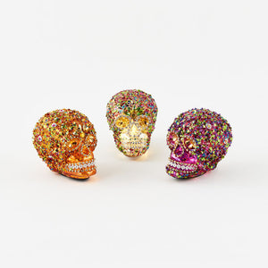 Glass Jeweled Skull